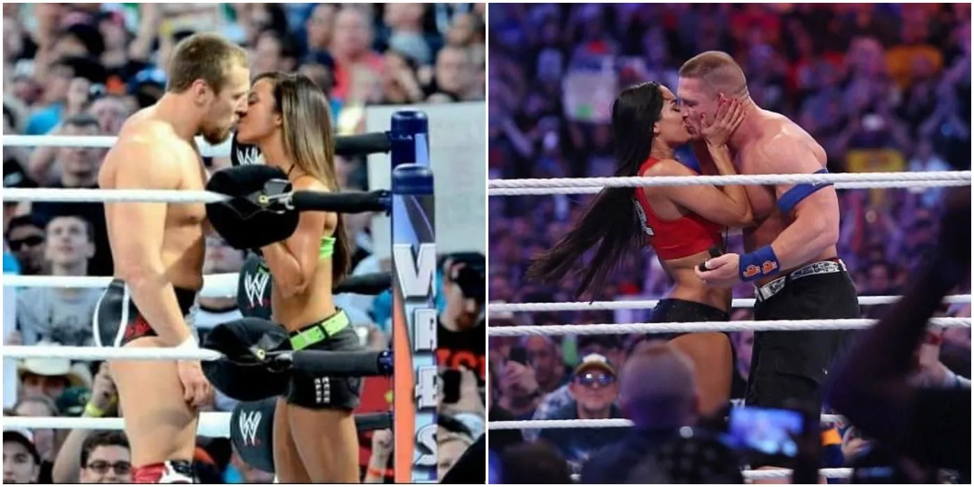 sex kiss aj lee