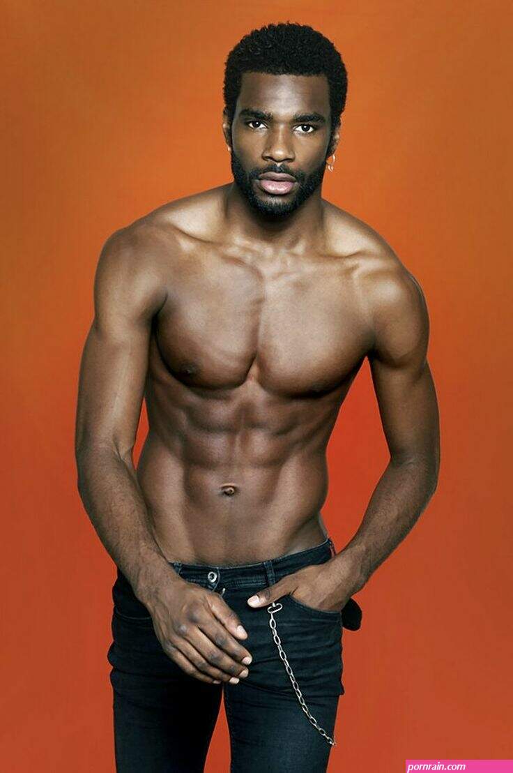 naked men sexy black