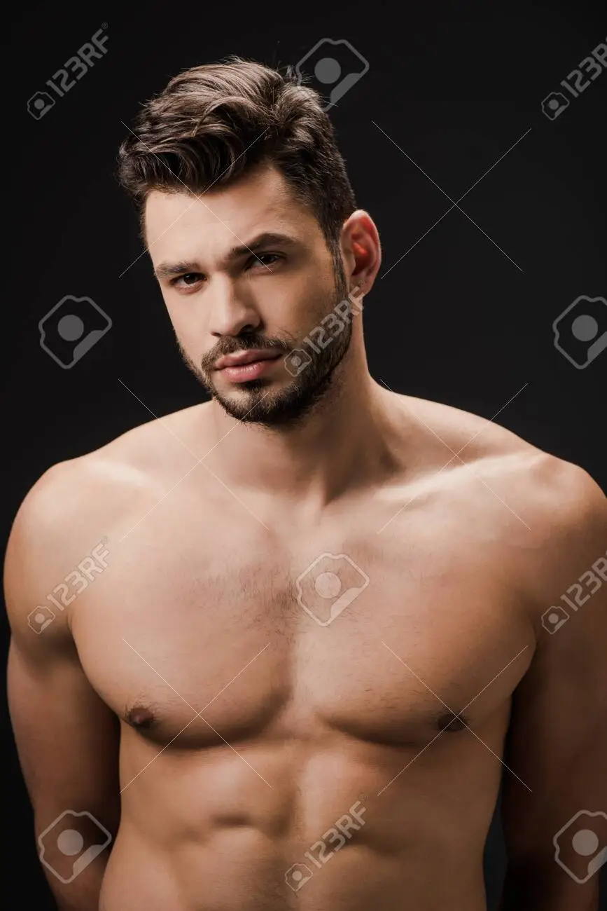 naked men sexy black