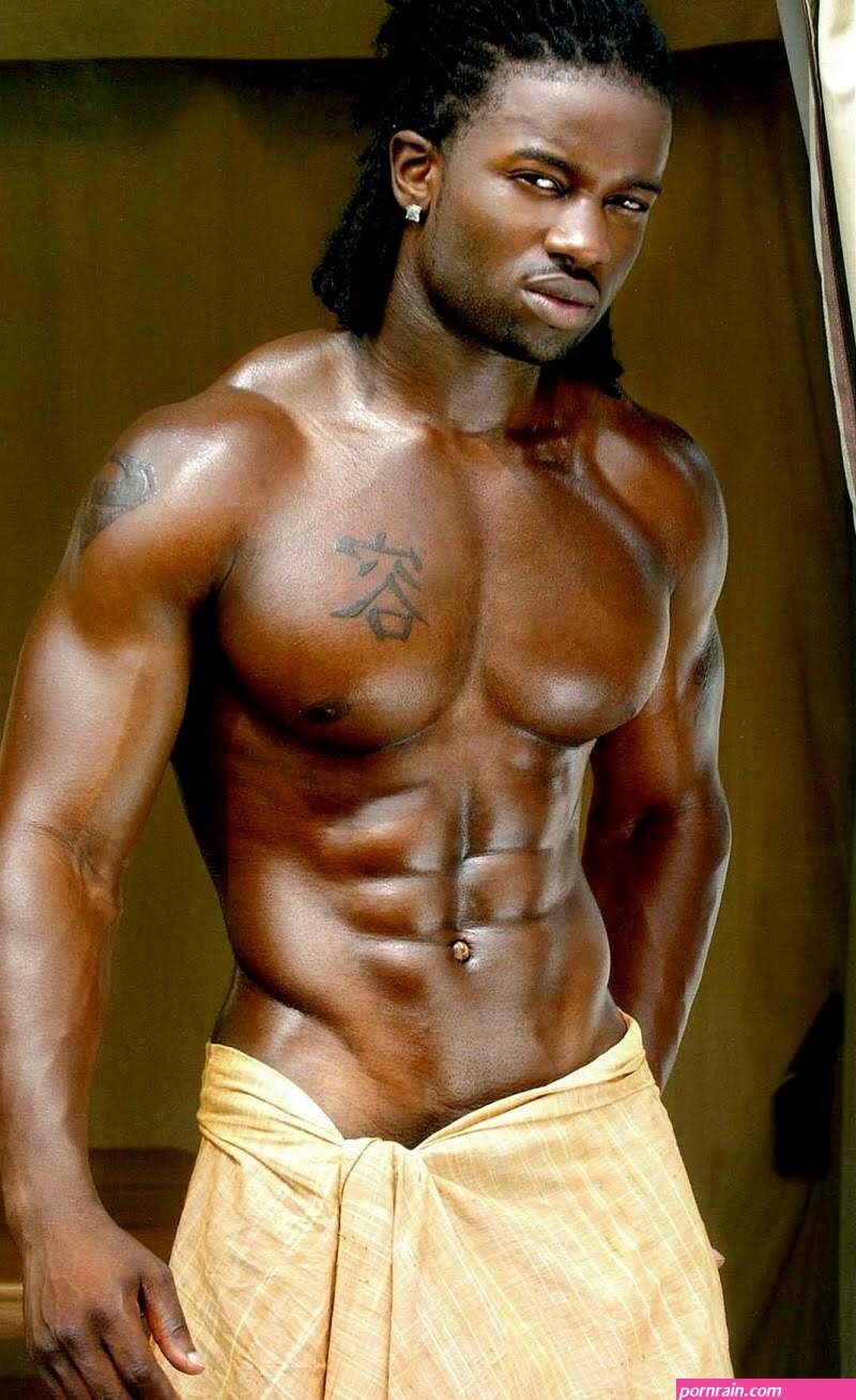naked men sexy black