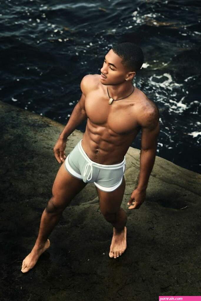 naked men sexy black