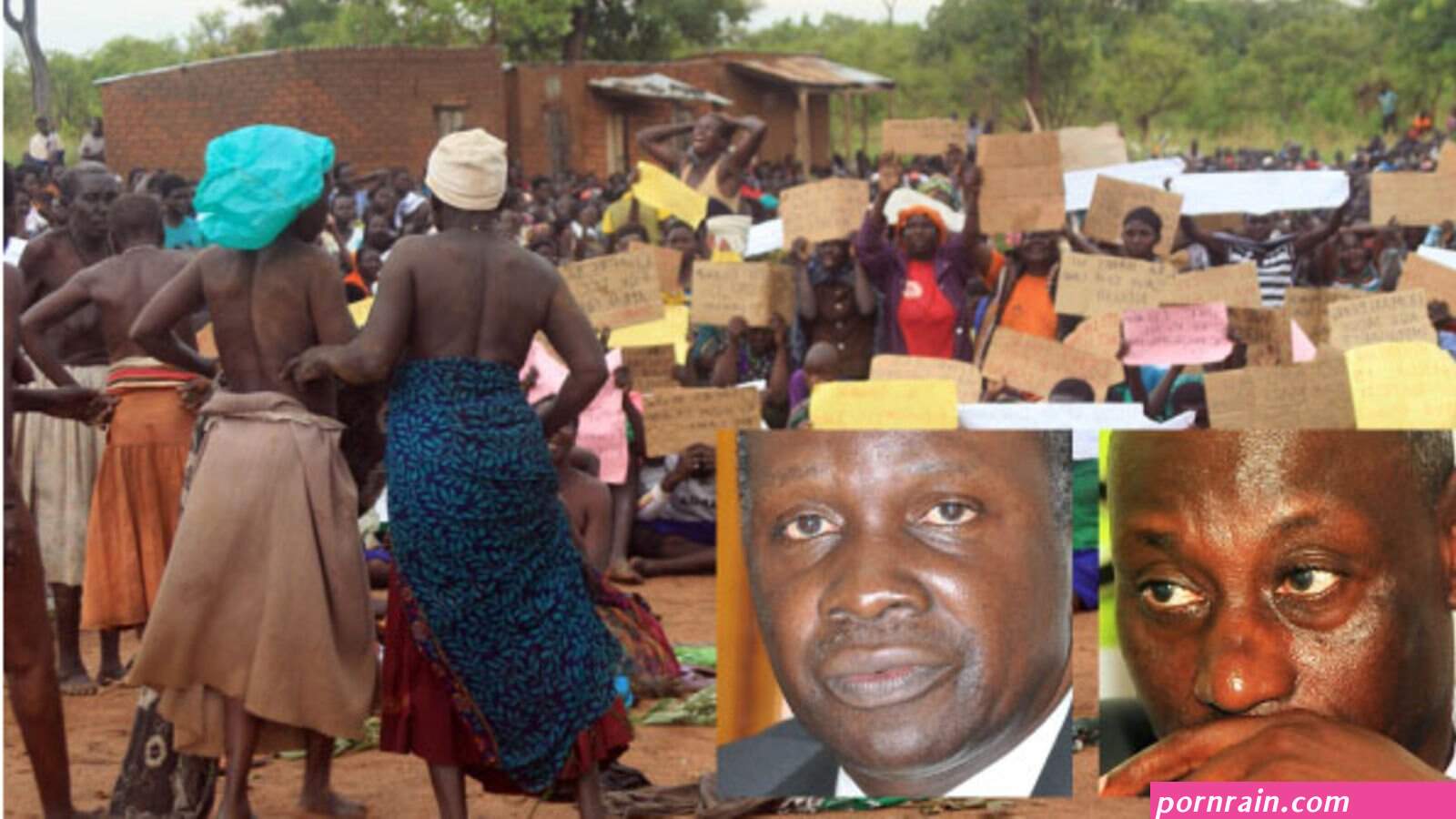 ugandan woman stripped naked