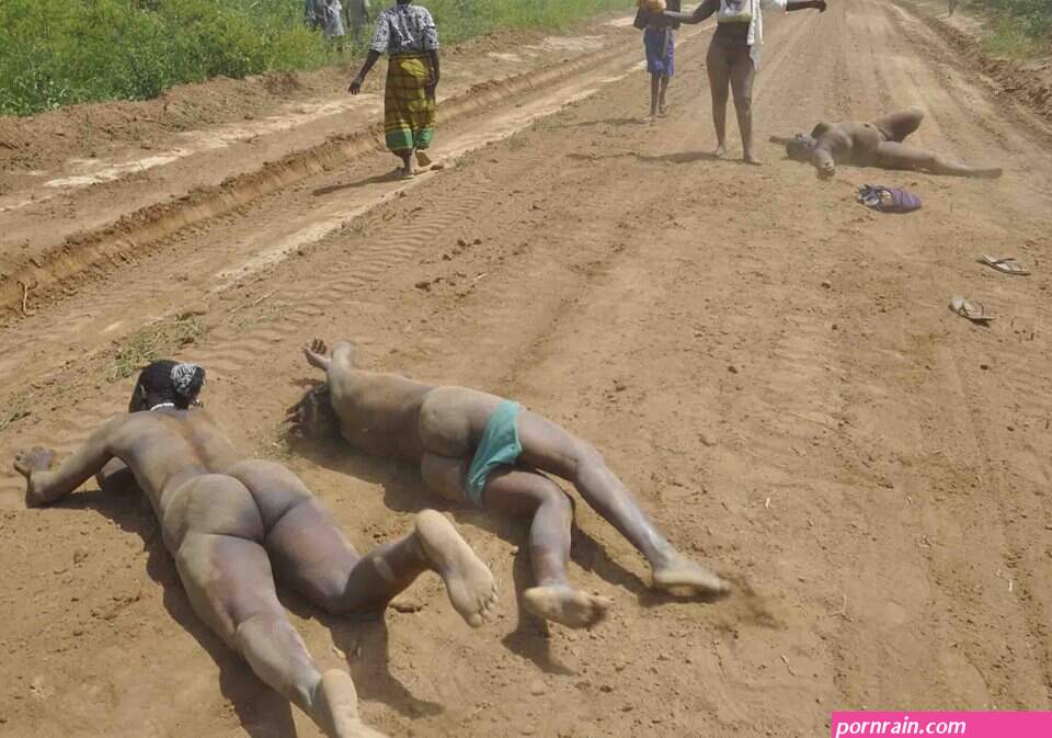 ugandan woman stripped naked