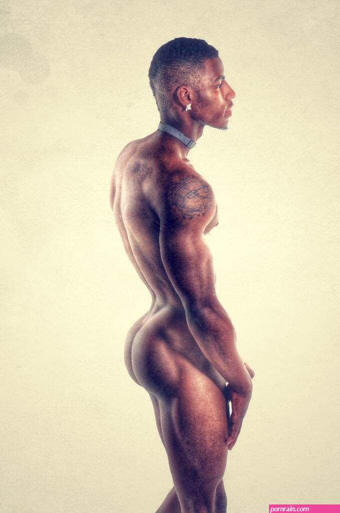 naked black guy ass