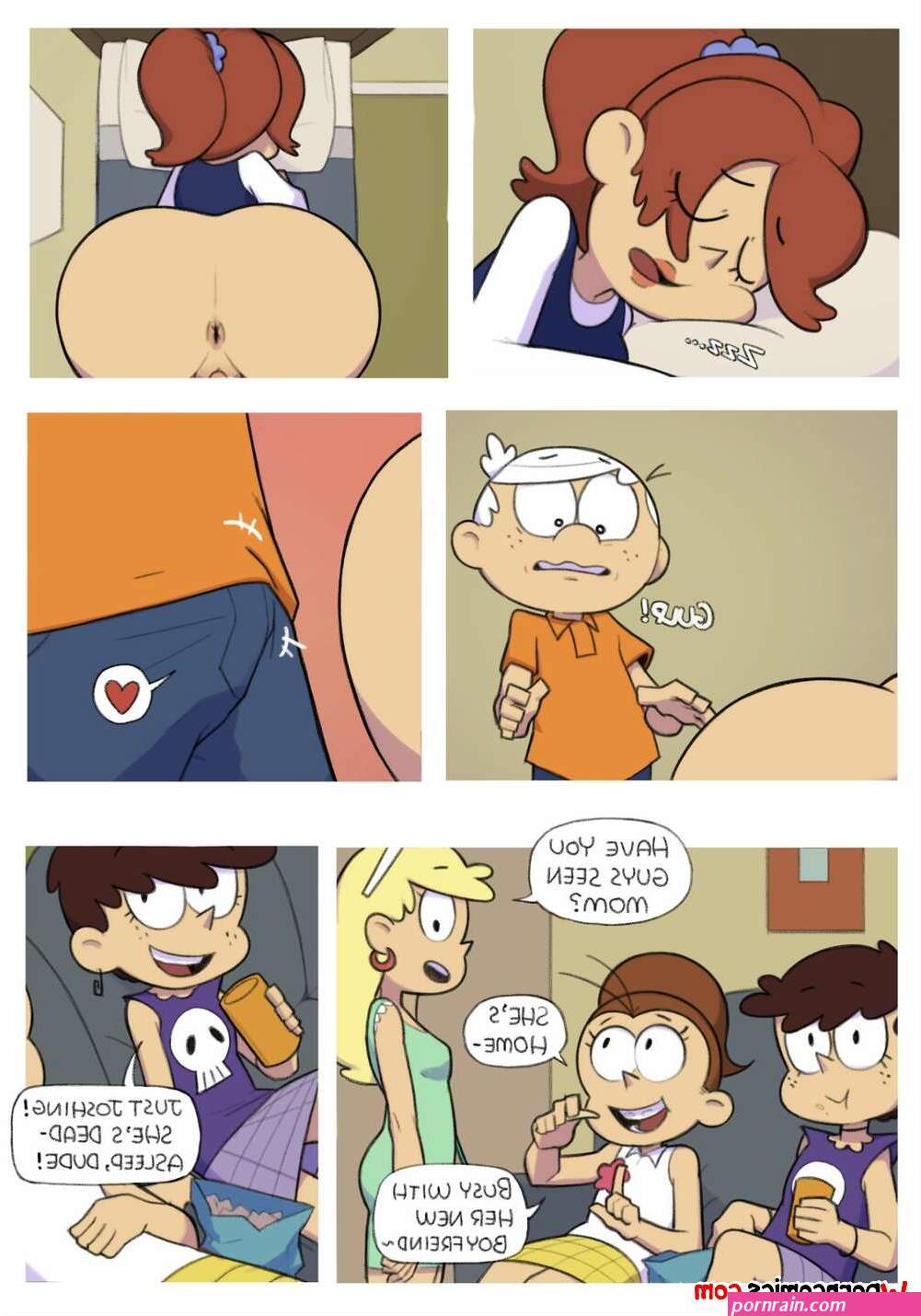 loud house rita porn comic