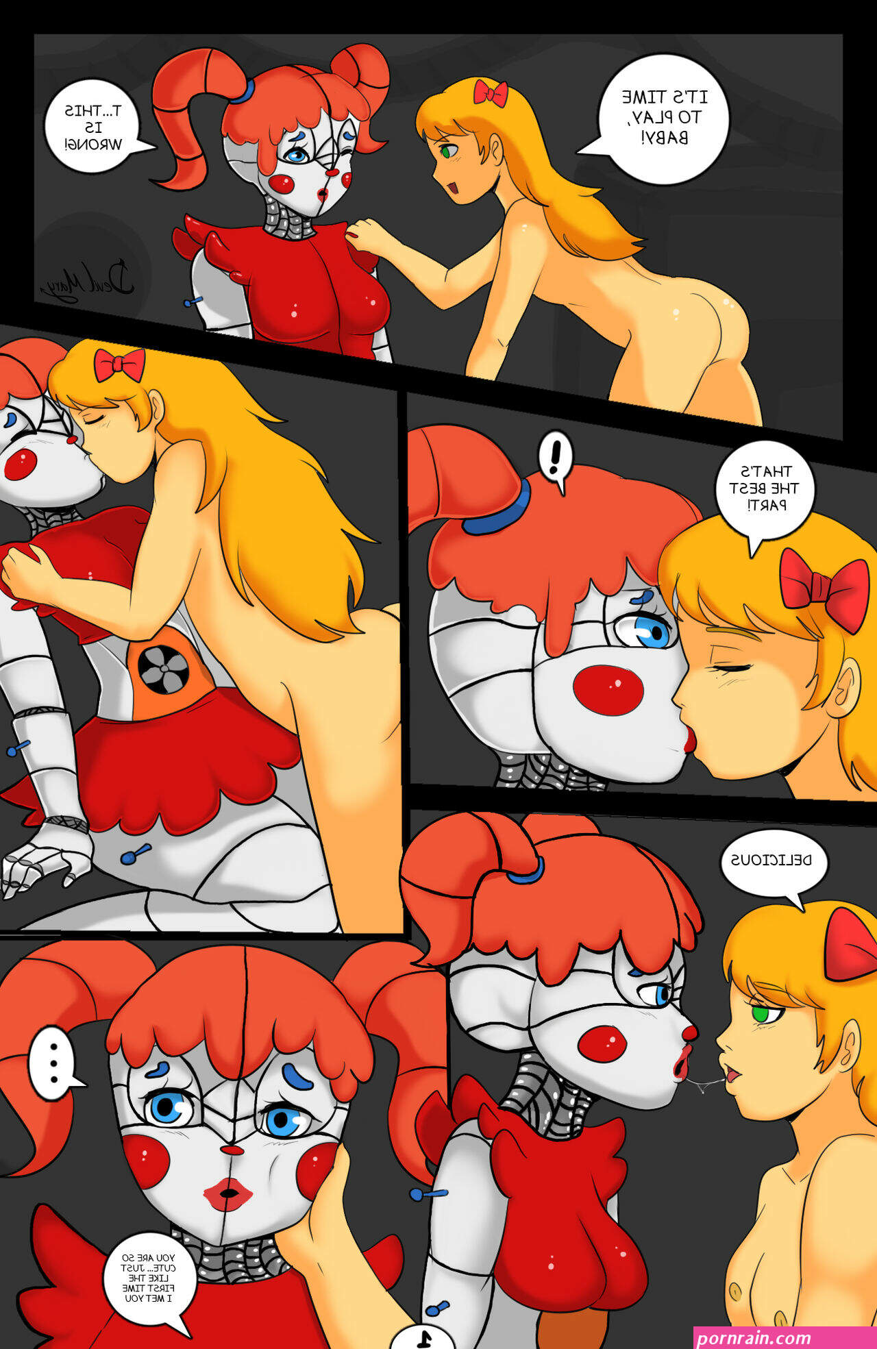 fnaf circus baby porn comic