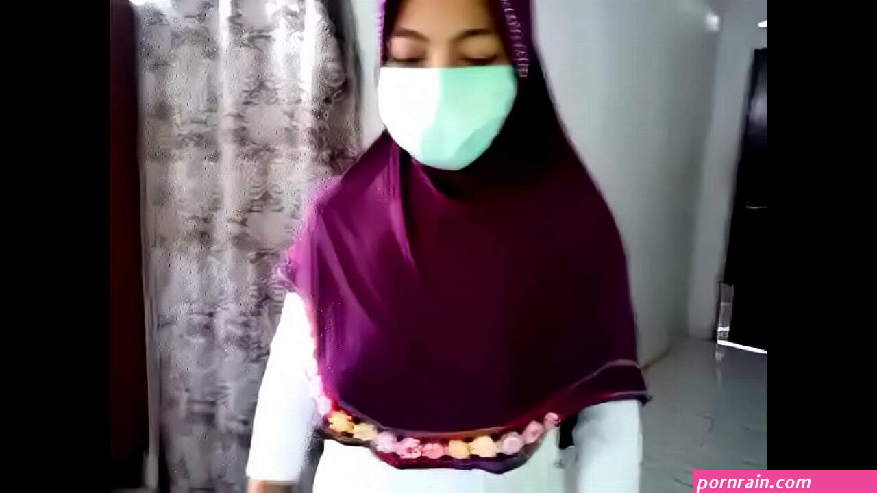jilbab pamer meki