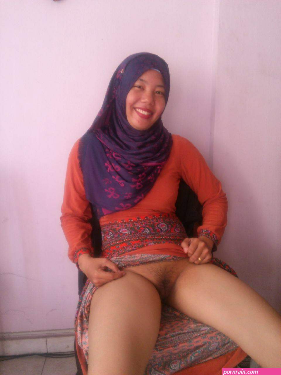 jilbab pamer meki