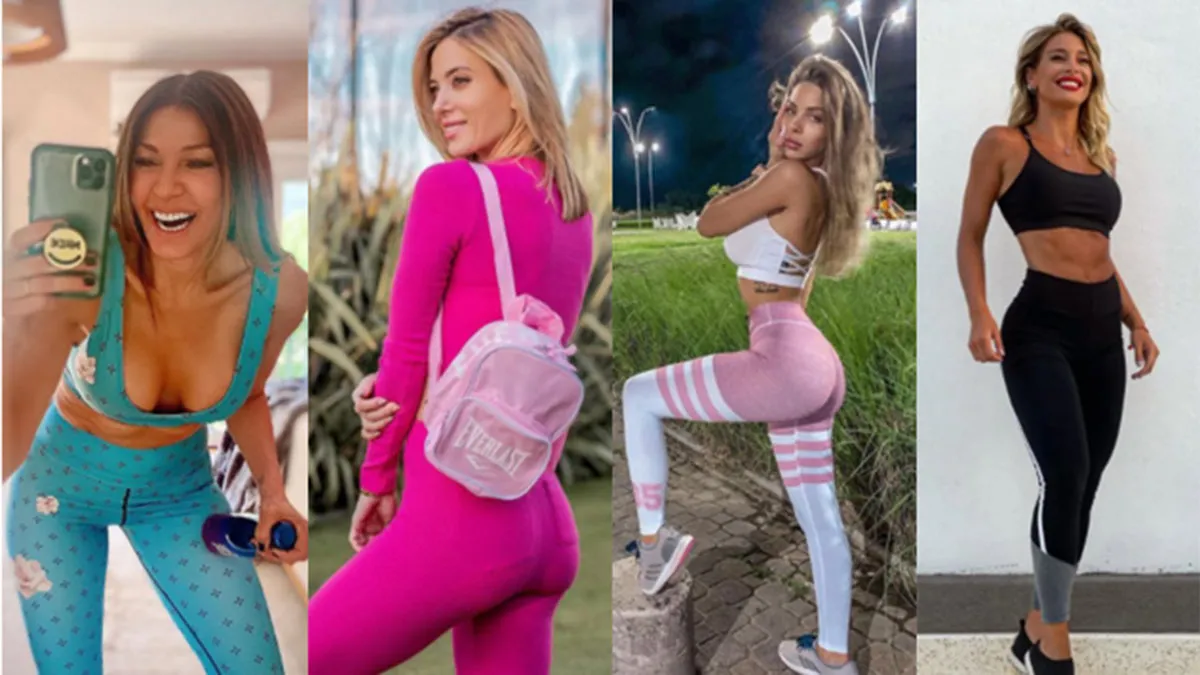 foto de chica con calza apretada traparente