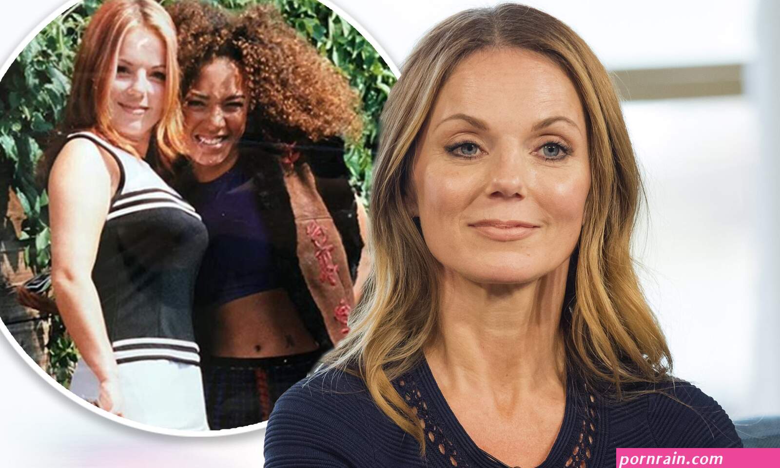 mel b christine crokos lesbian kisses