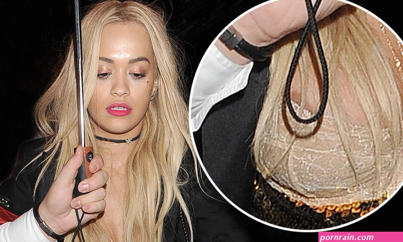 rita ora nipple slip
