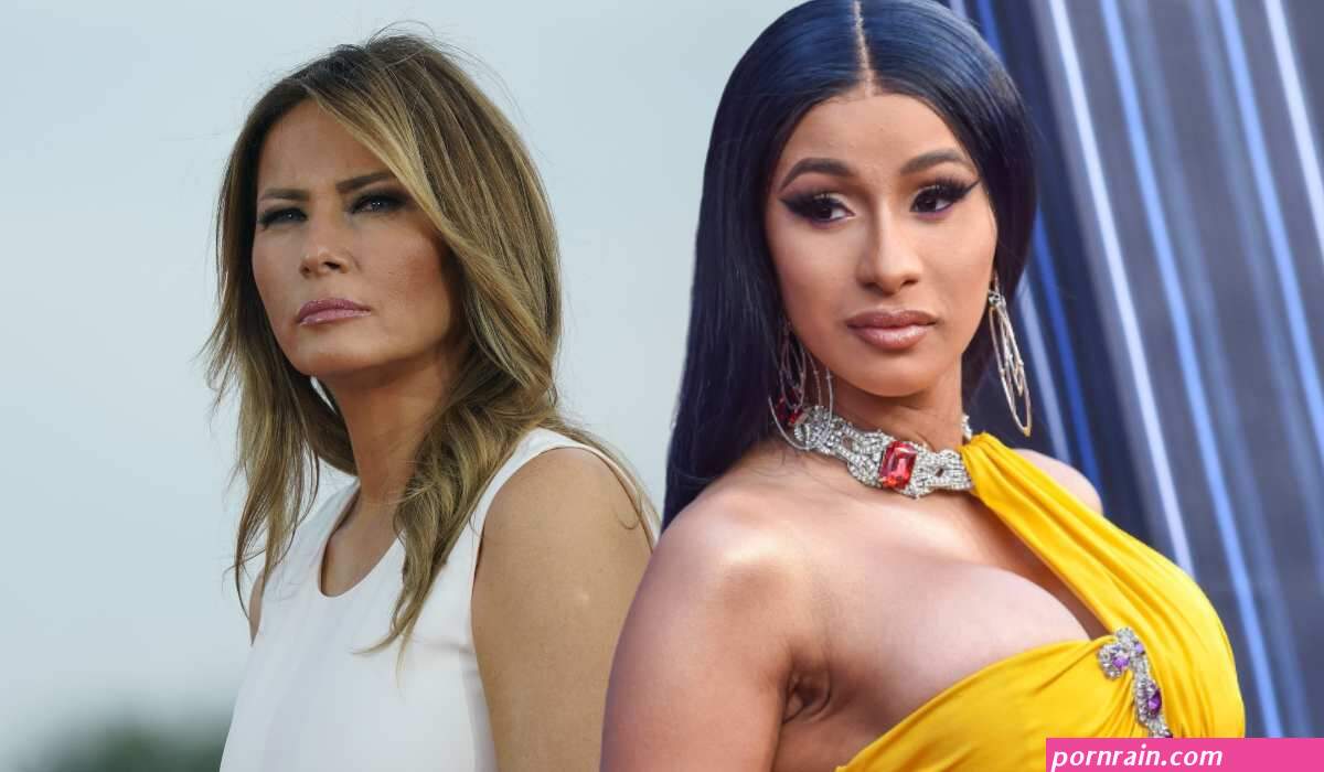 melania trump naked