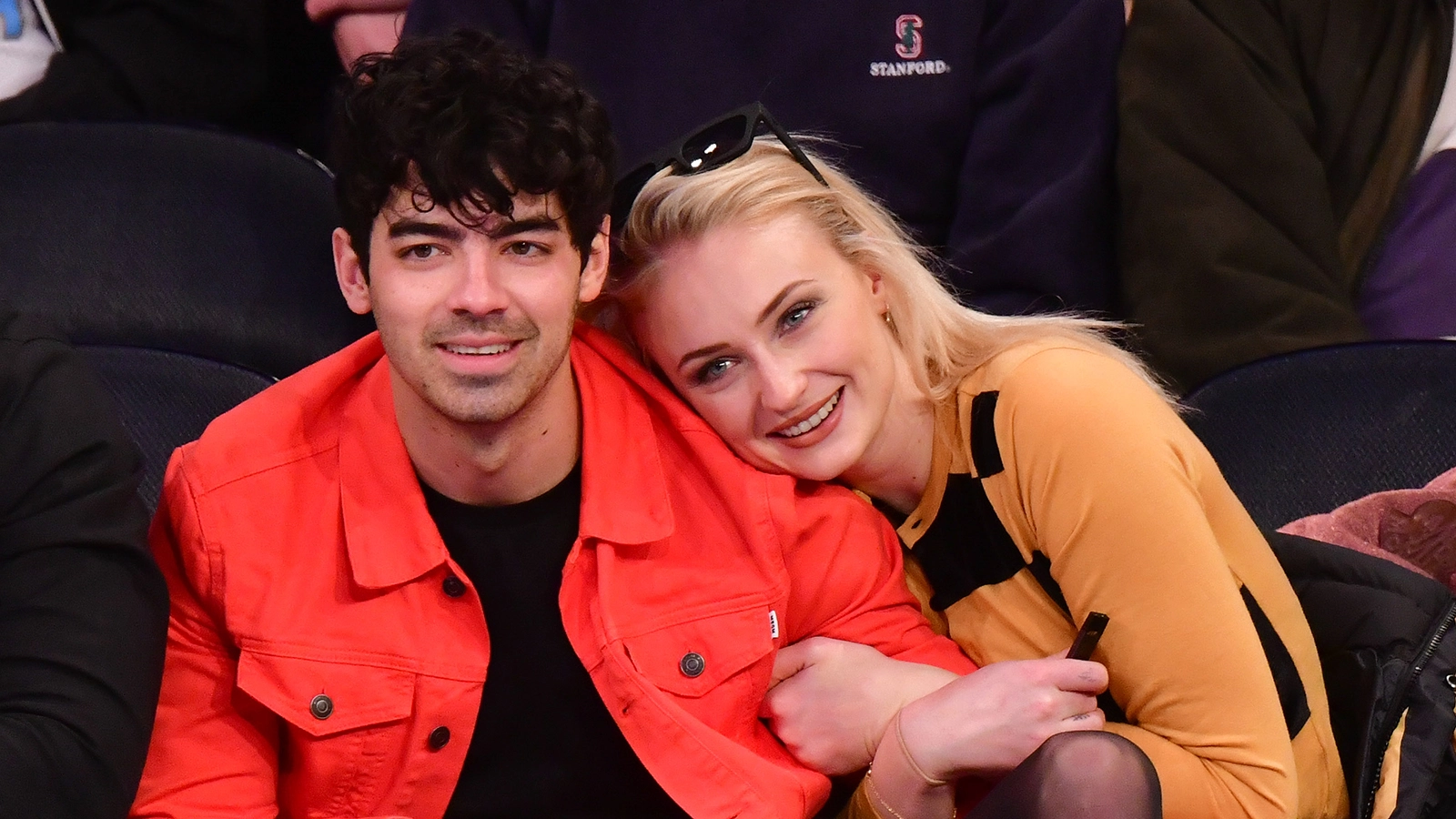 sophie turner joe jonas walk around by the hudson river in nyc
