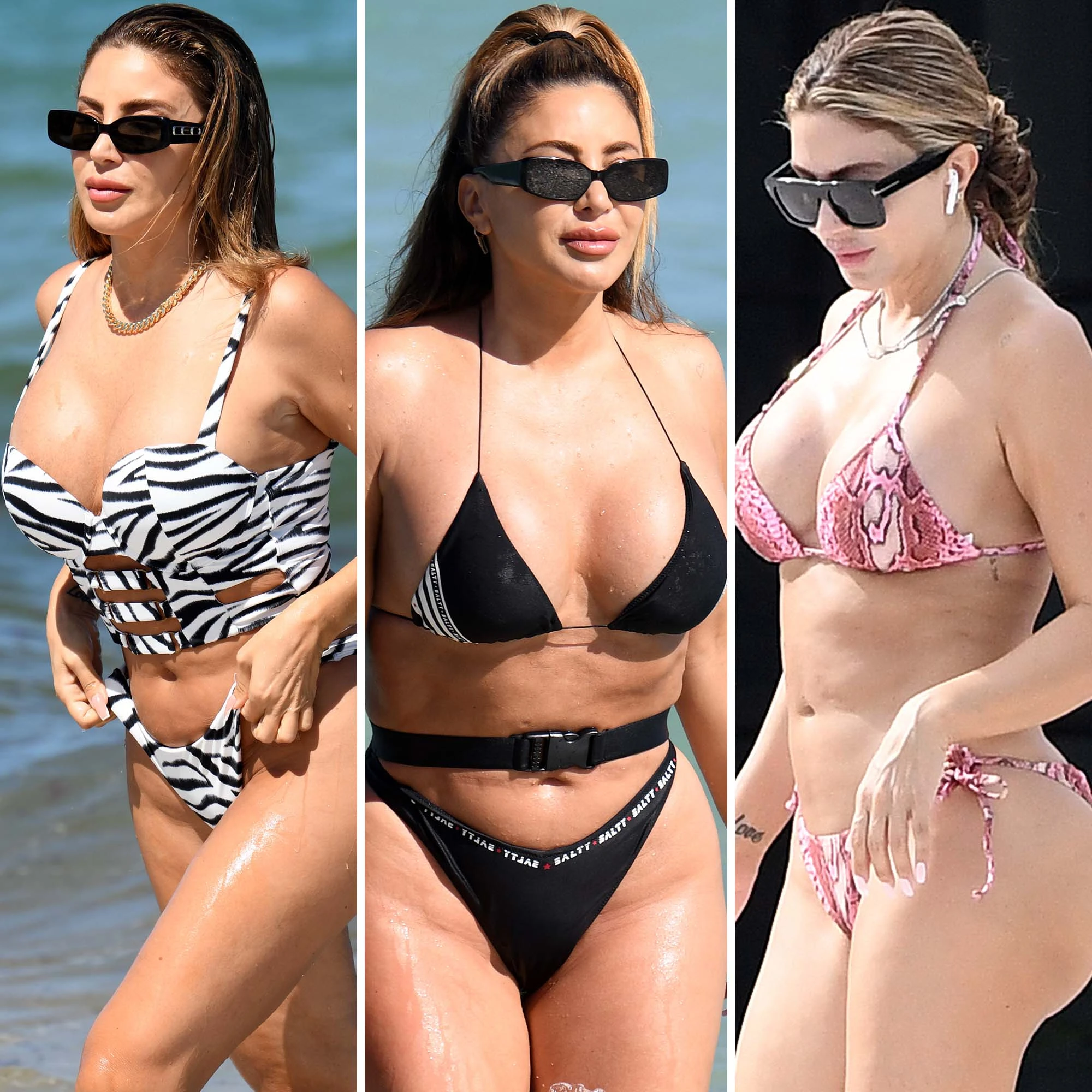 larsa pippen flaunts her curves in a bikini in miami
