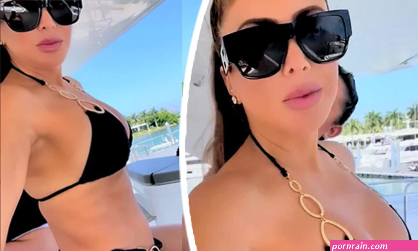 larsa pippen flaunts her curves in a bikini in miami