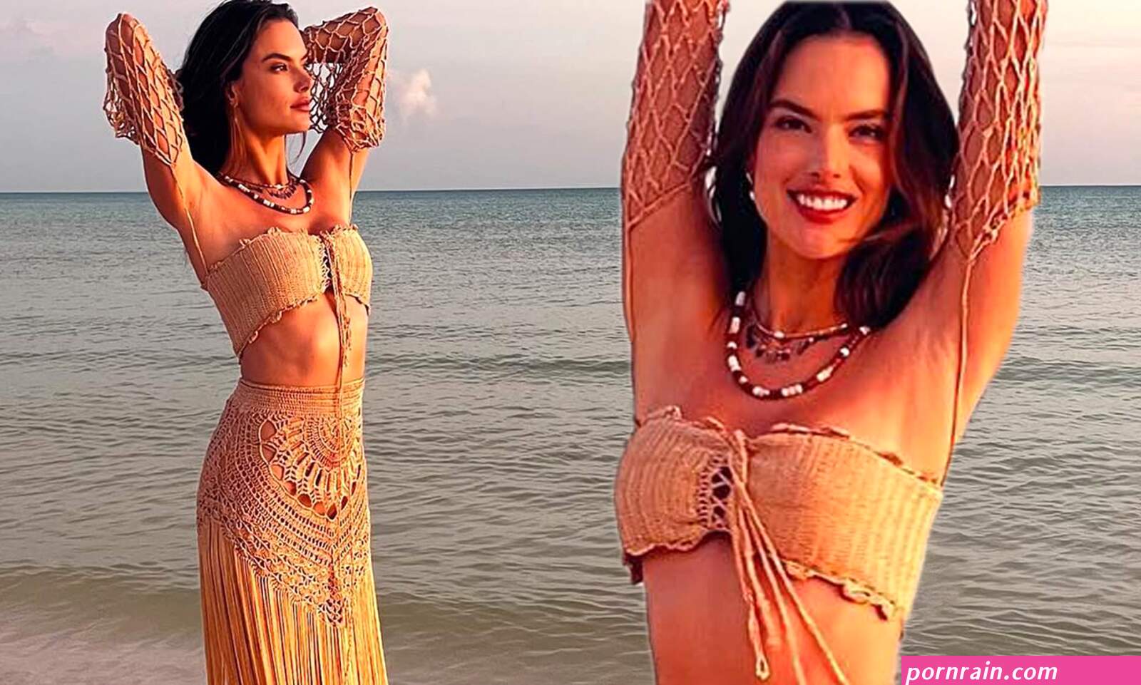 alessandra ambrosio enjoys her vacation in mexico