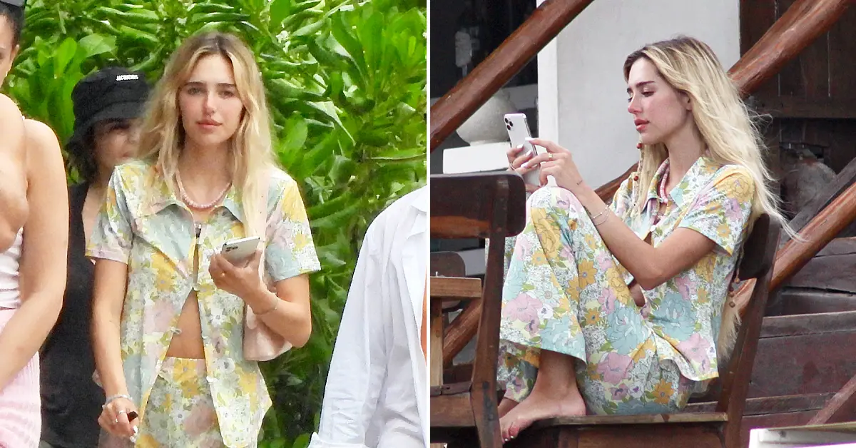 braless delilah amelia hamlin grab breakfast together