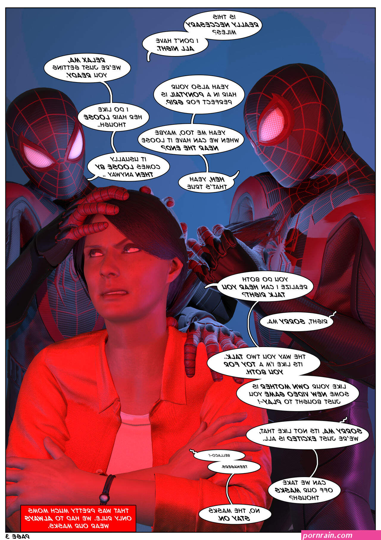 comic porn mother