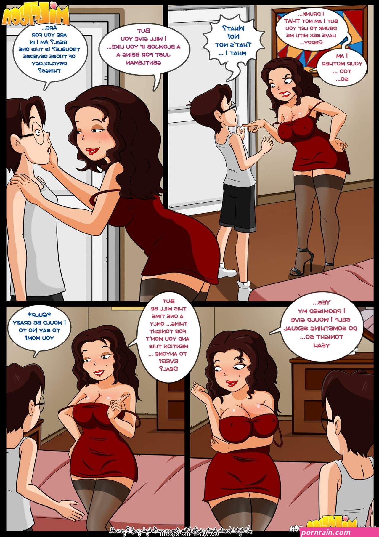 comic porn mother