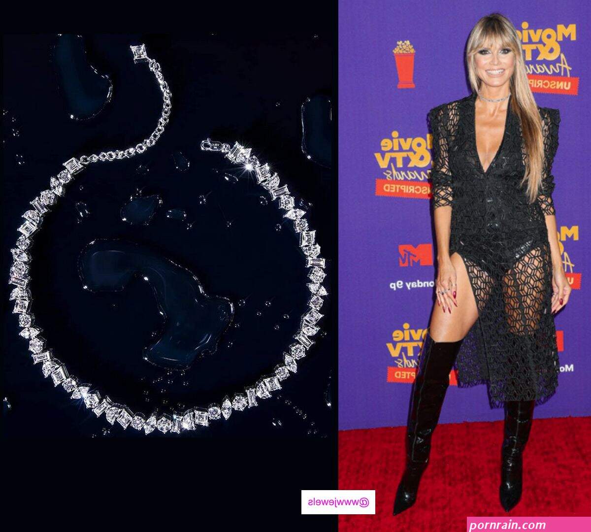 heidi klum looks hot at the 2021 mtv movie tv awards