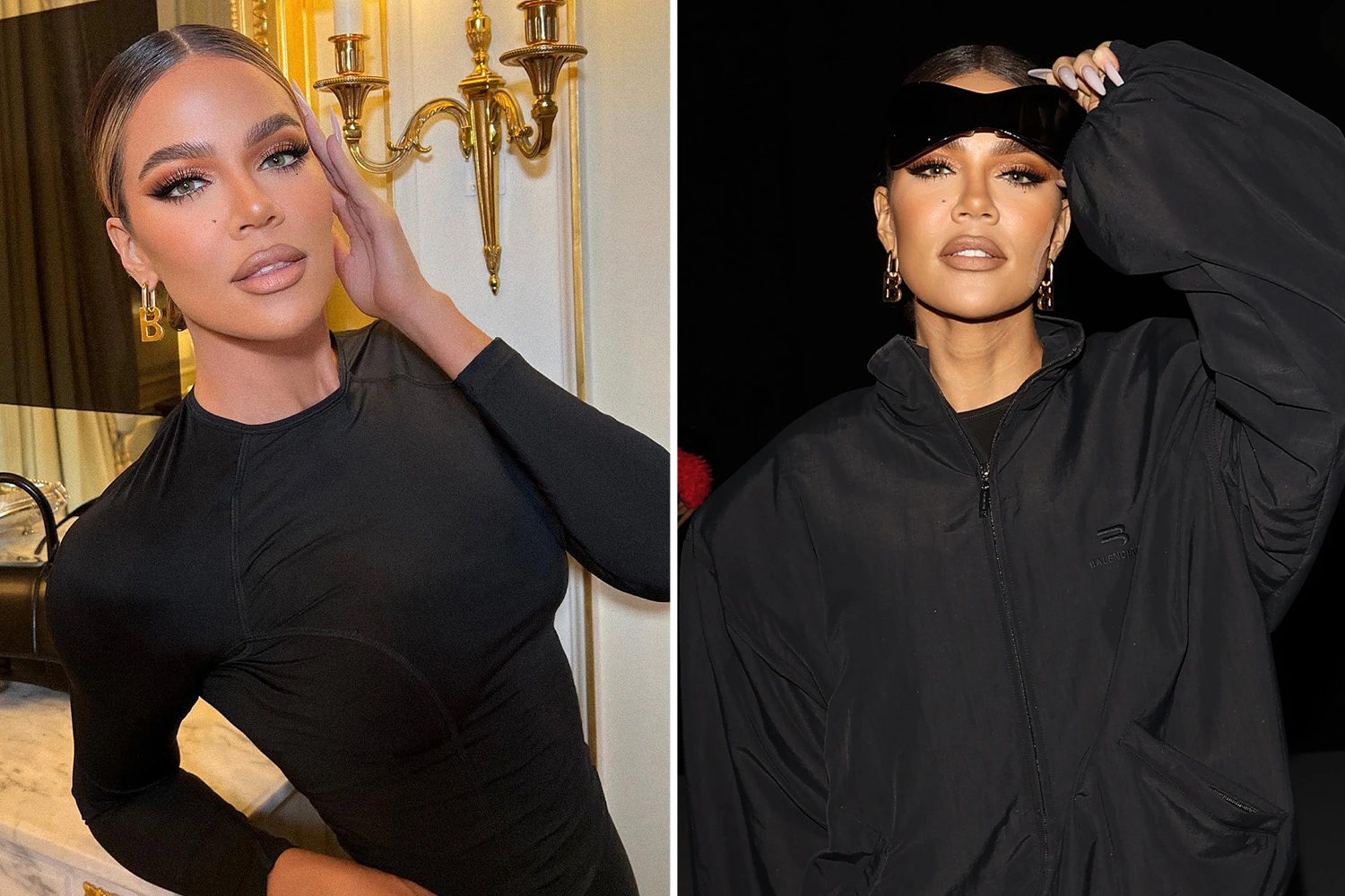 kim kardashian khloe kardashian had all eyes on them as they strutted into craigs