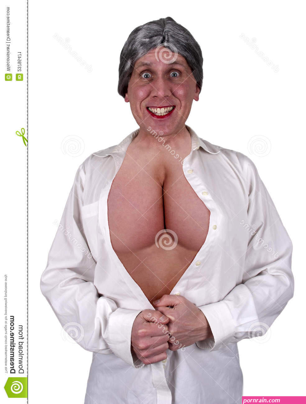very ugly granny big tits