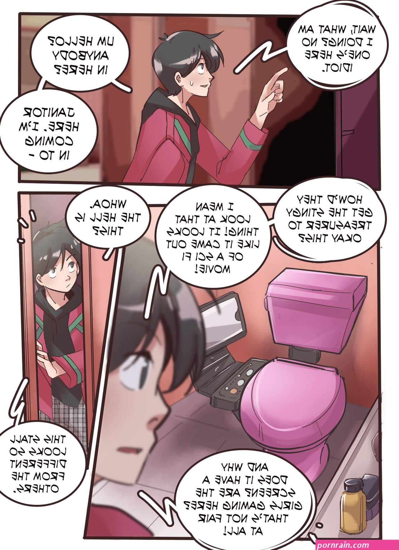 gender bender erotica comic