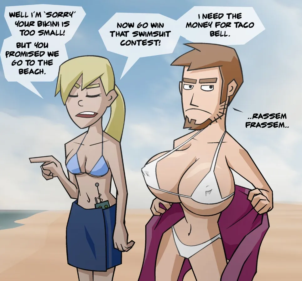 gender bender erotica comic