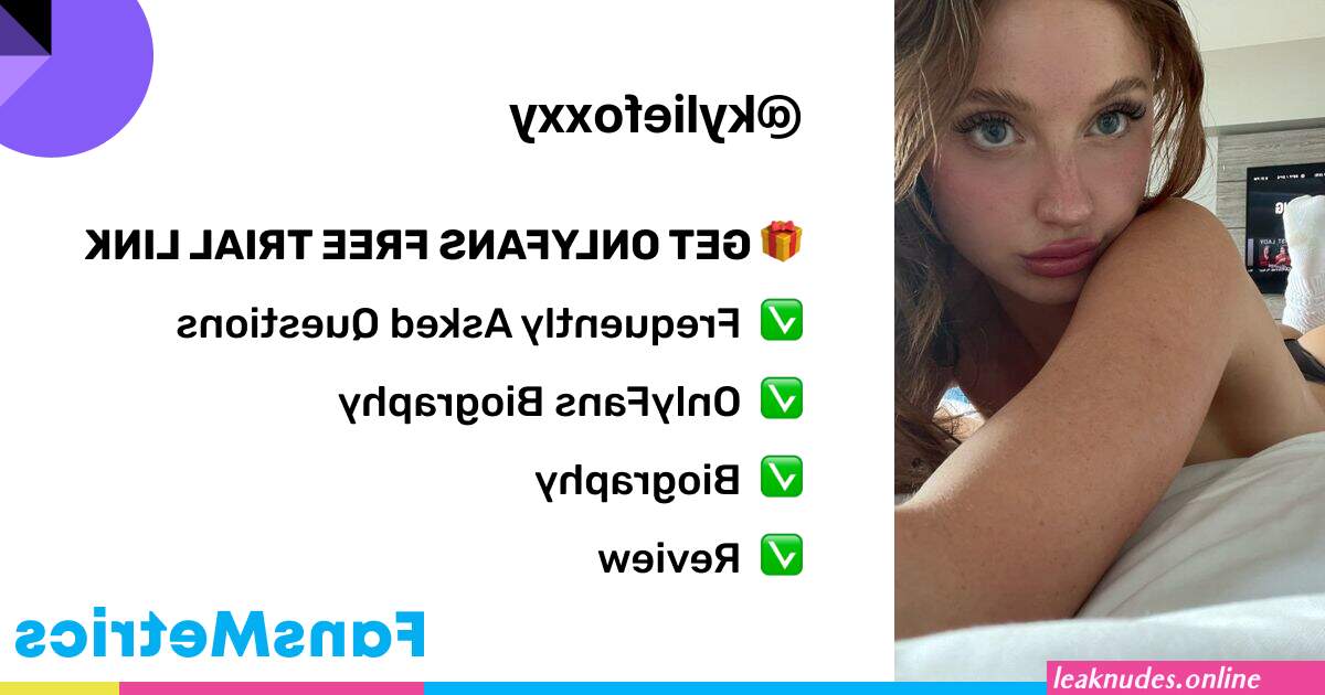 kyliefoxxy onlyfans leaked