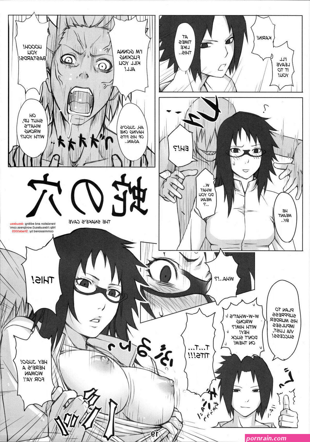 komik uzumaki karin sex
