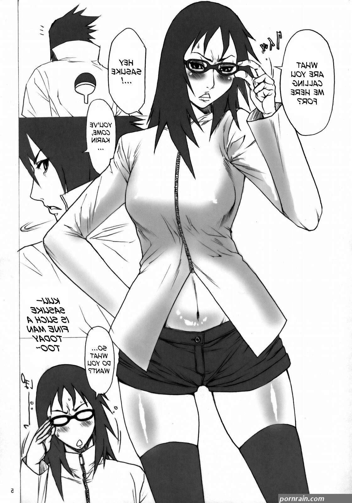 komik uzumaki karin sex