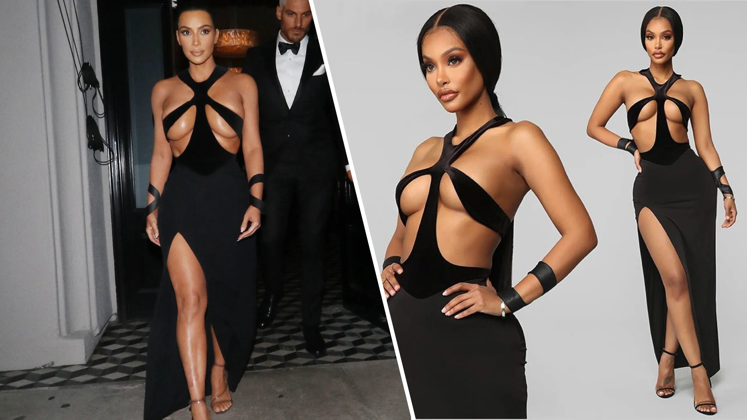 kim kardashian without bra