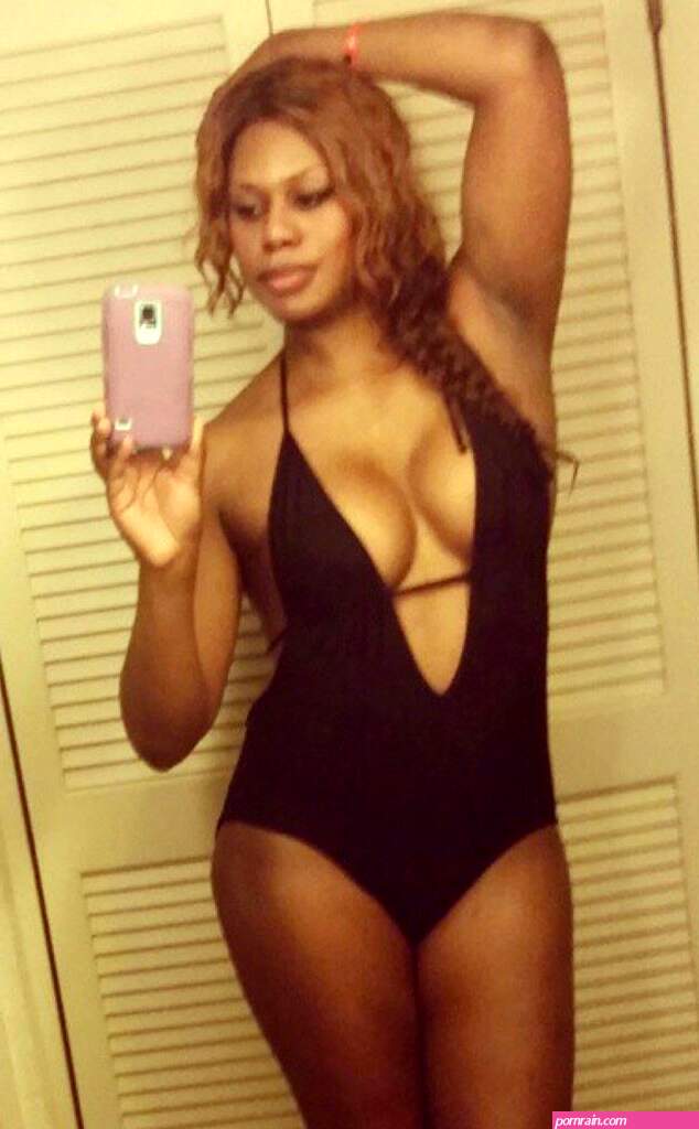 laverne cox cleavage