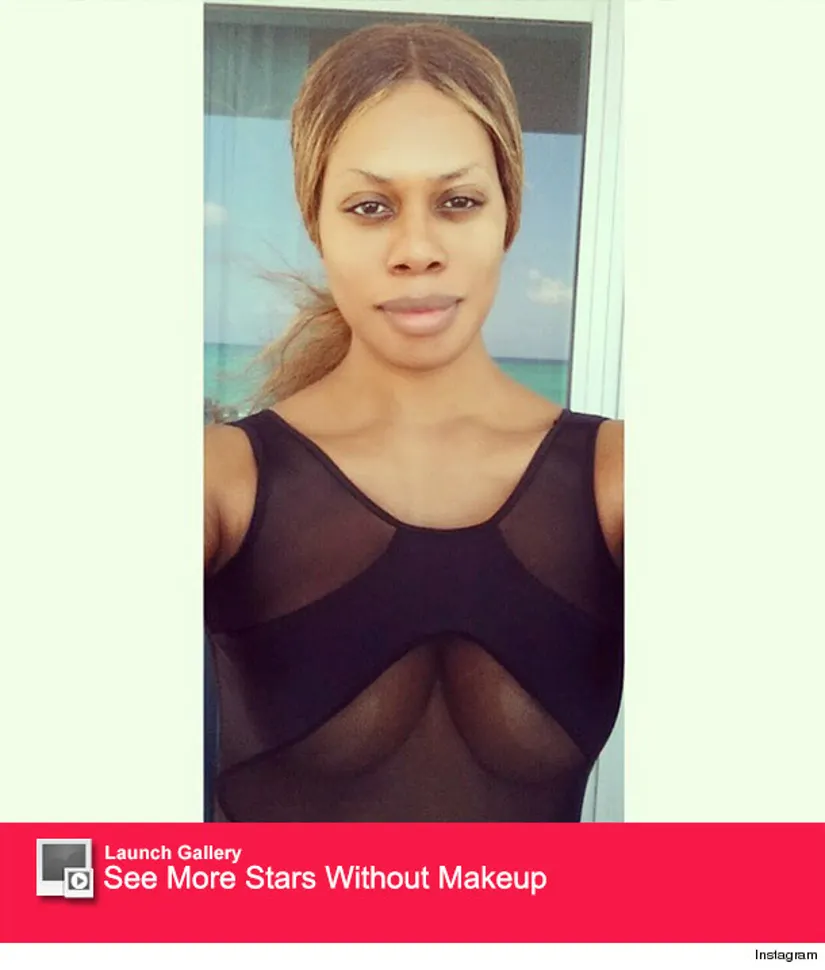 laverne cox cleavage