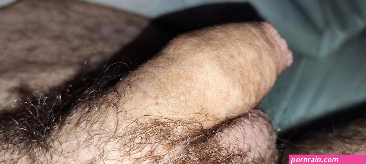 closeup thick fat uncut floppy cock