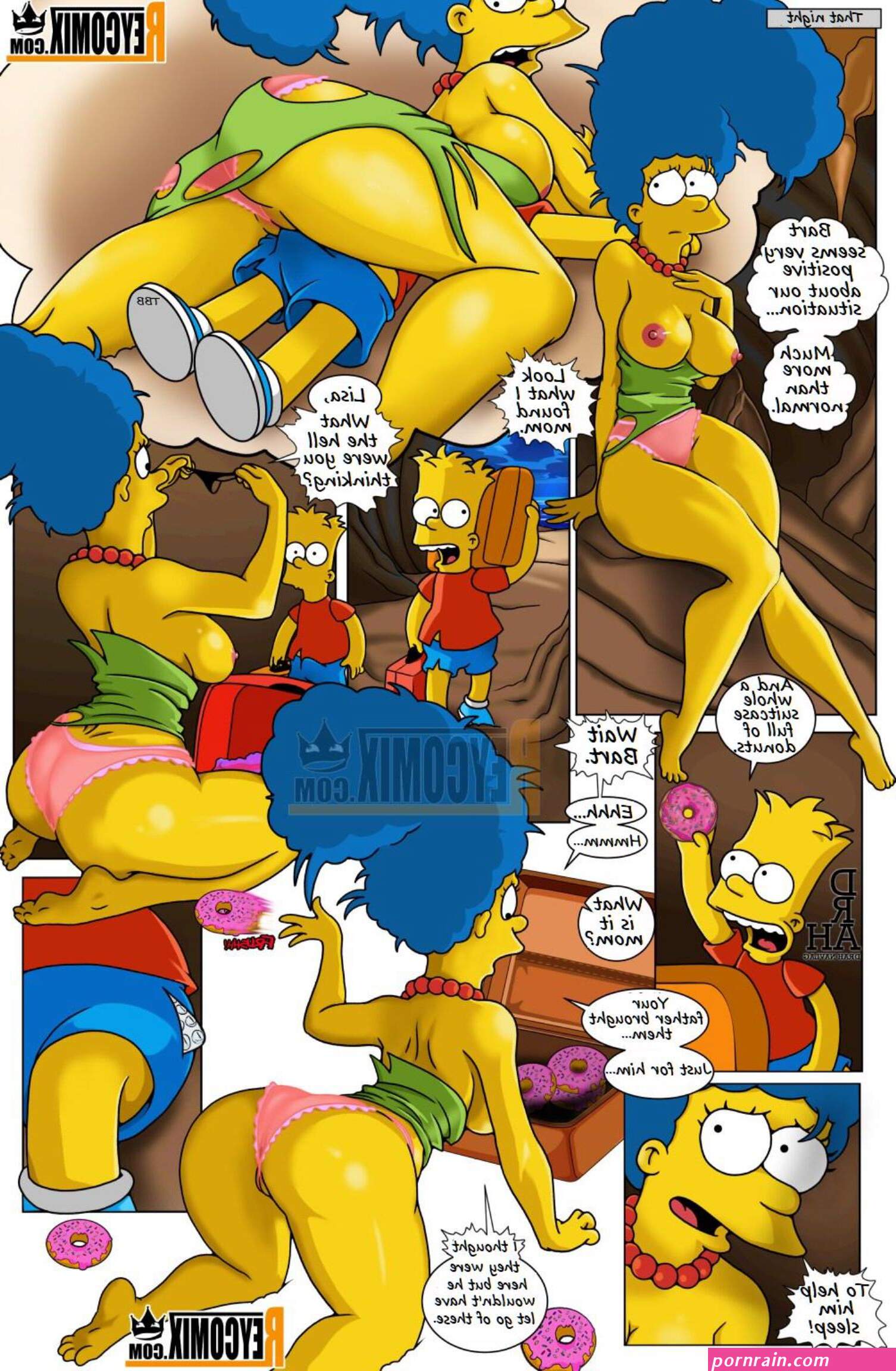 the simpsons porn comcis