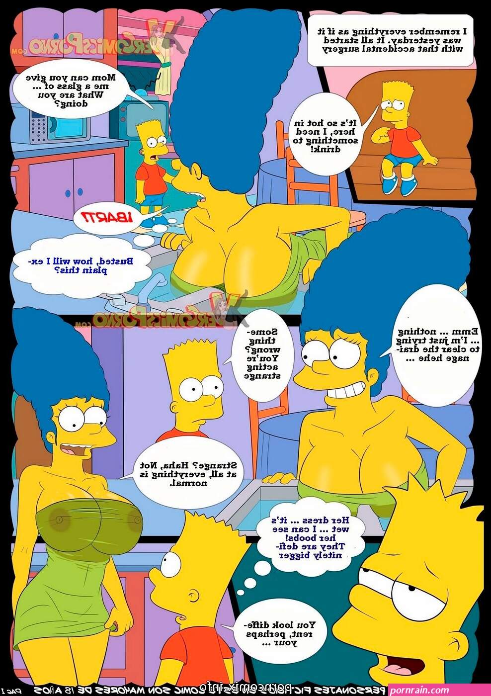 the simpsons porn comcis