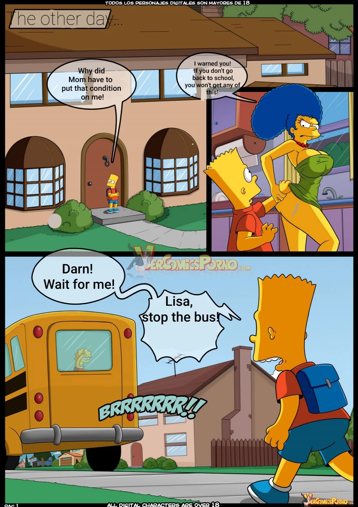 the simpsons porn comcis