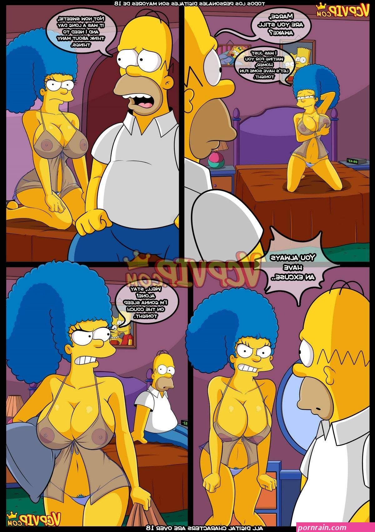 the simpsons porn comcis