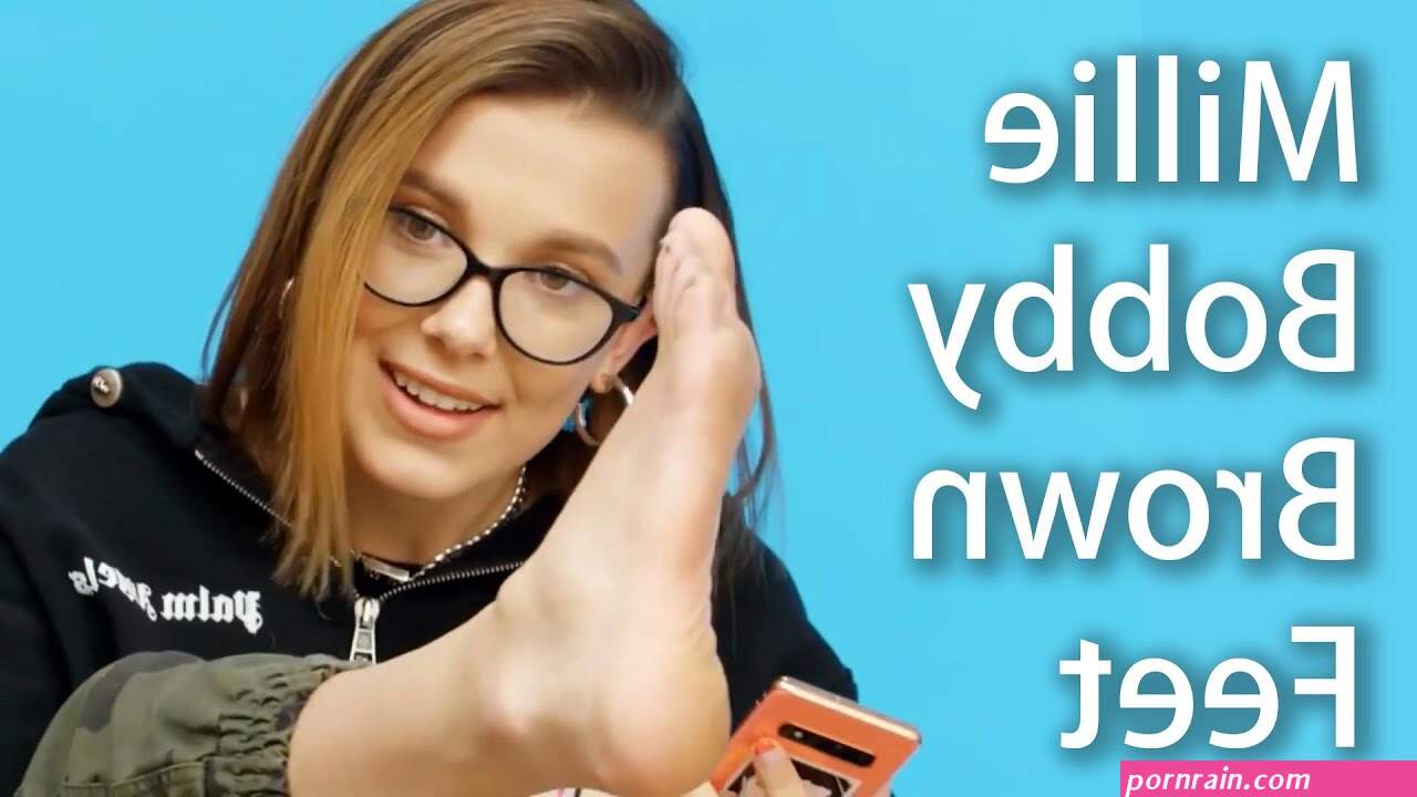 millie bobby brown feet