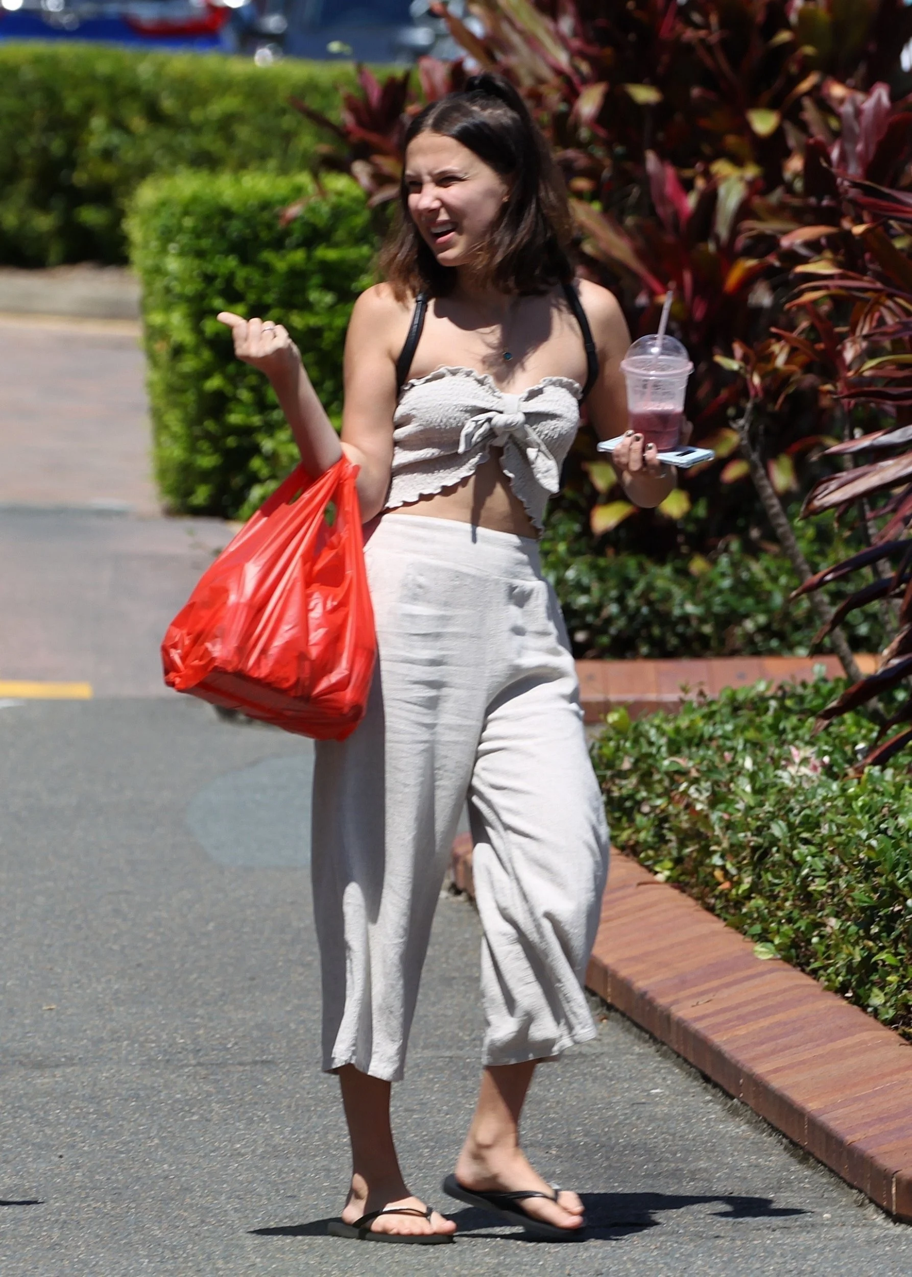 millie bobby brown feet