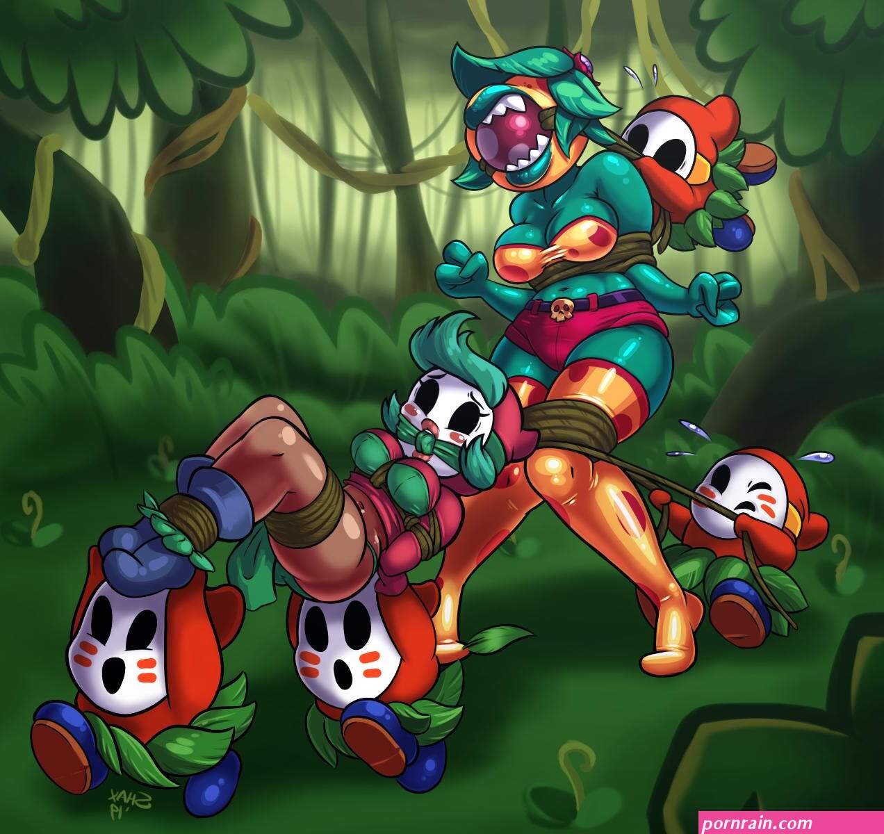 shy gal rule 34