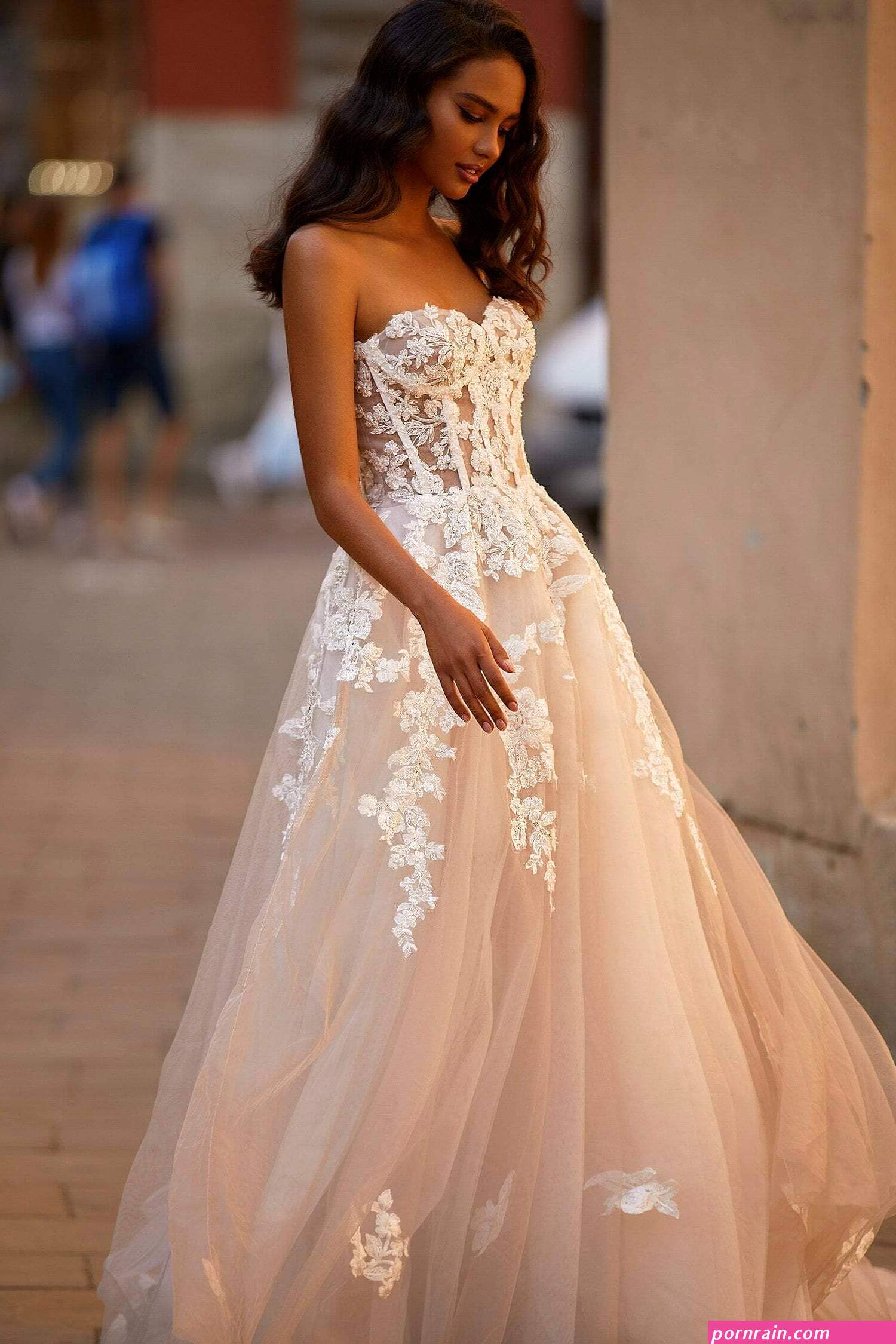 a nude wedding