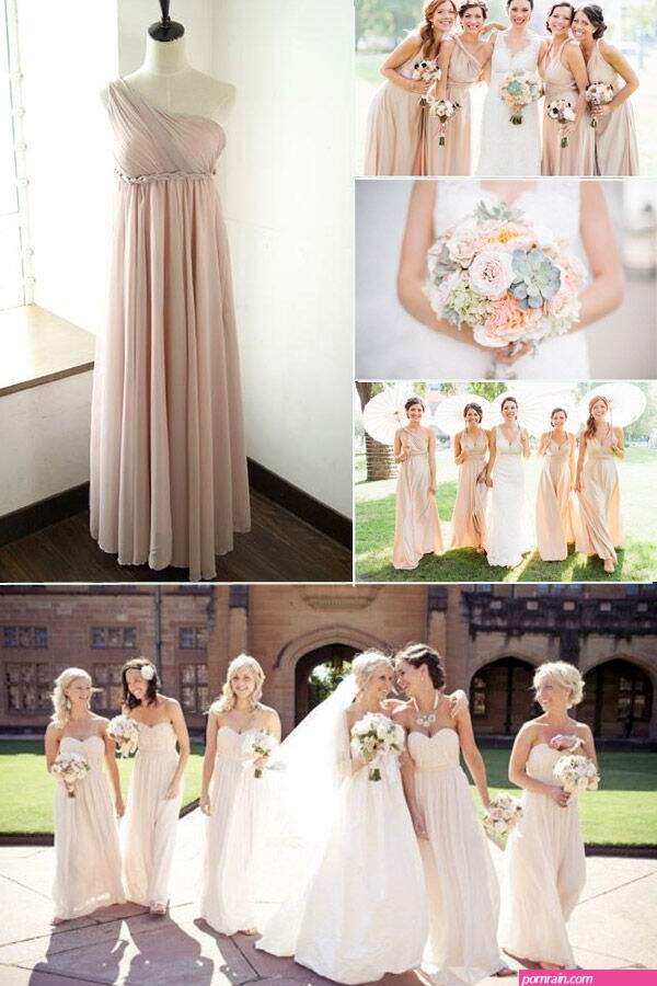 a nude wedding