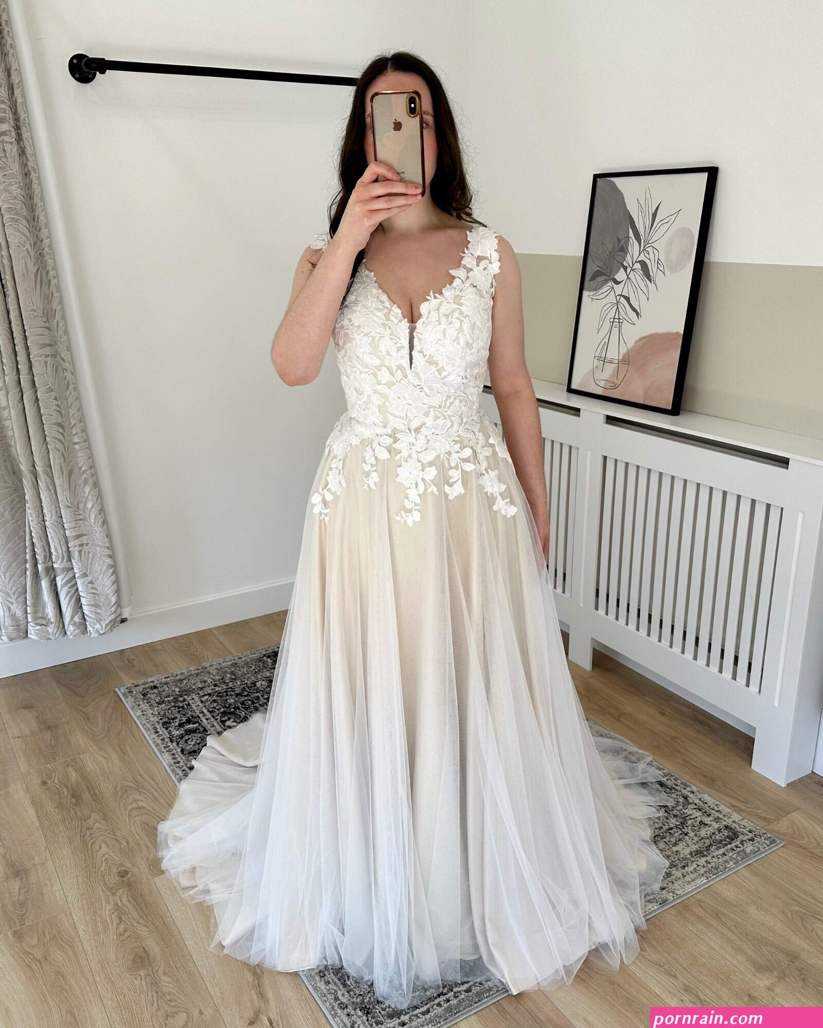 a nude wedding