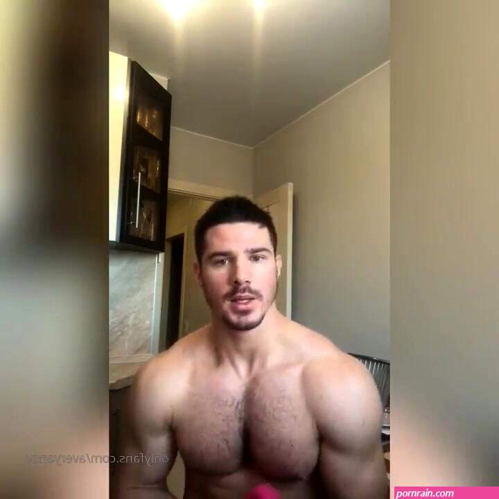muscle nude man
