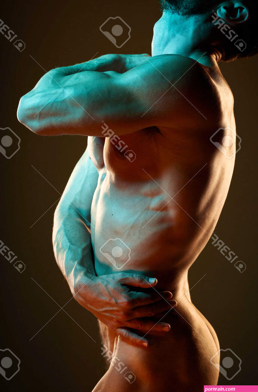 muscle nude man