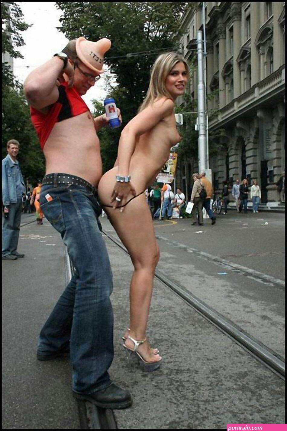 public women nude