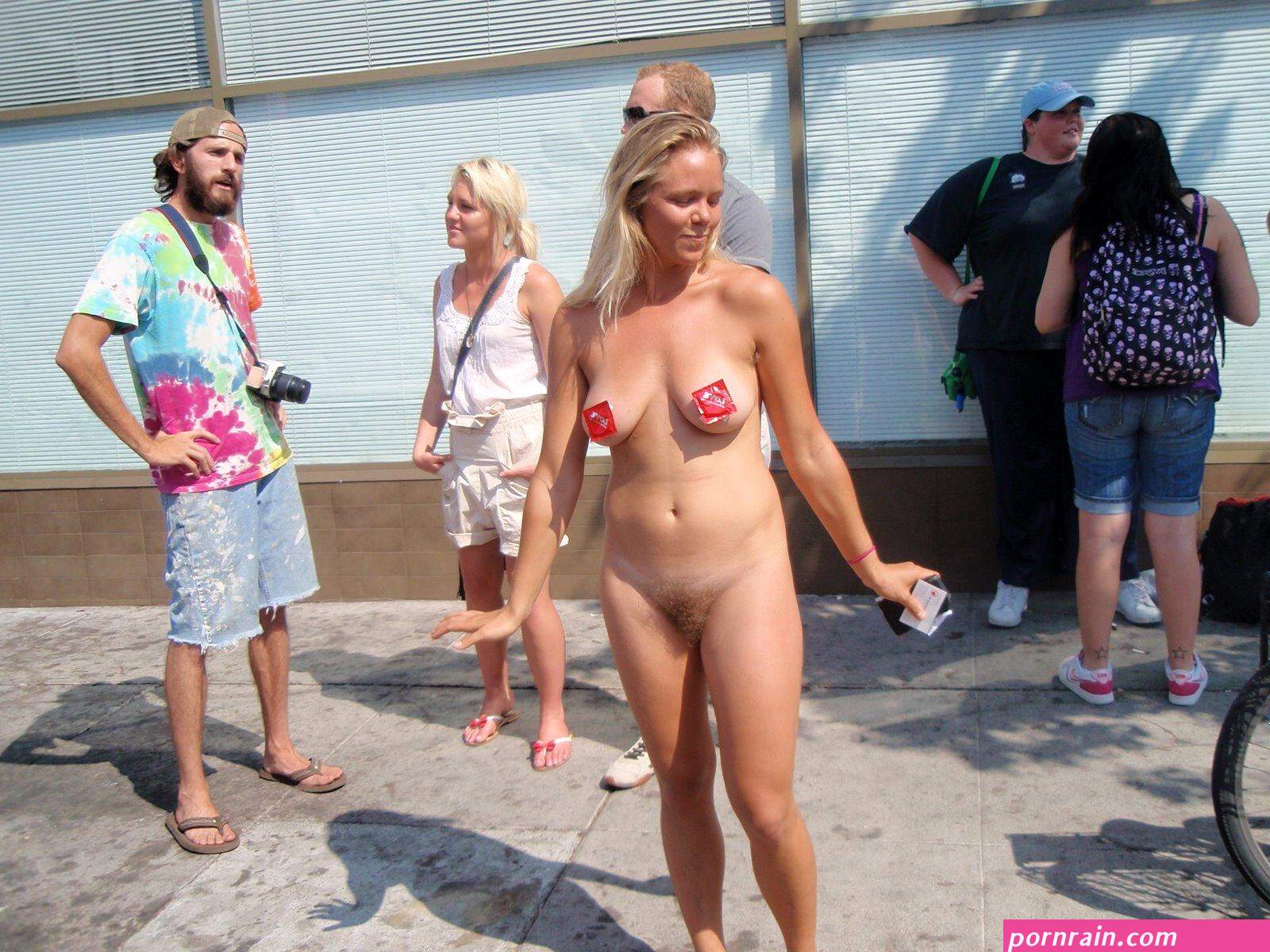 public women nude