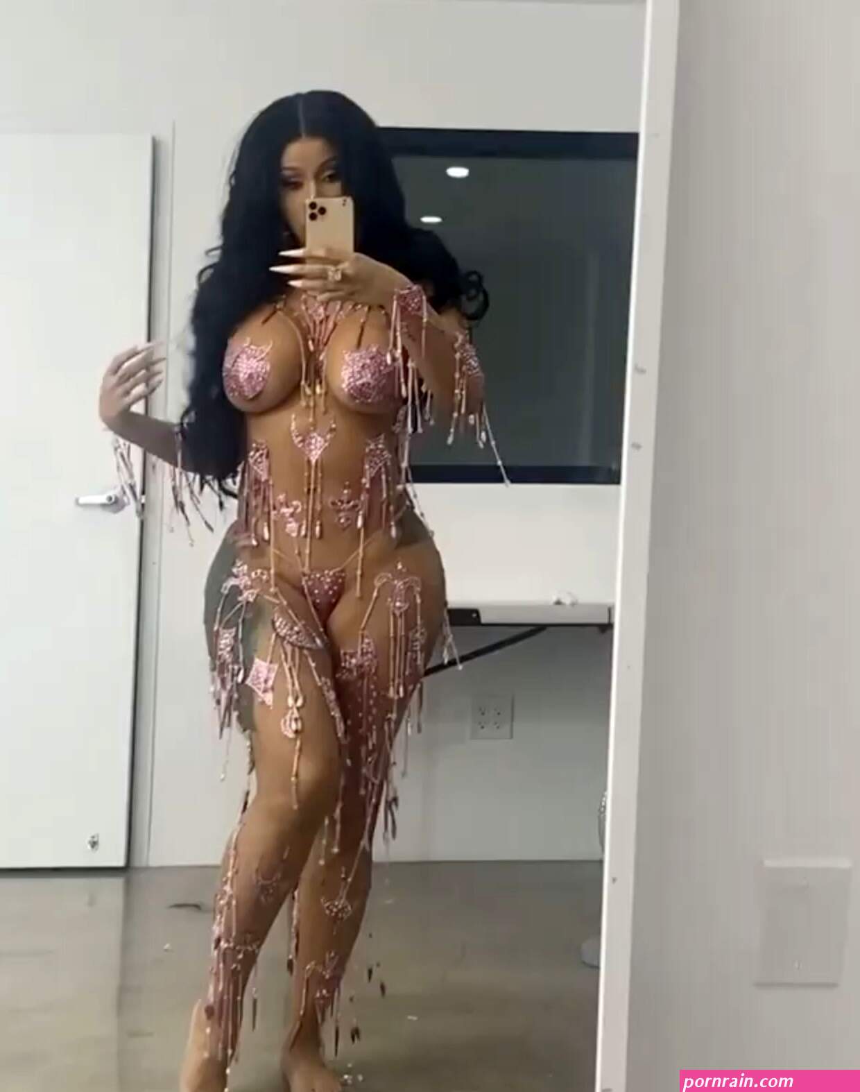 naked cardi b